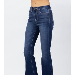 Judy Blue Dark Trouser flare jeans 31/13